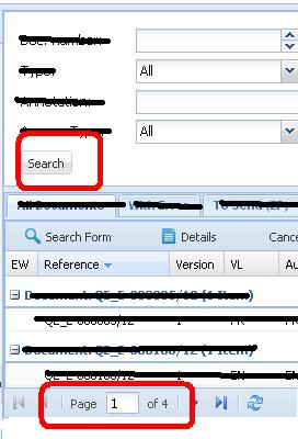 Sencha/ExtJs: How to clear the store and update a paging toolbar?